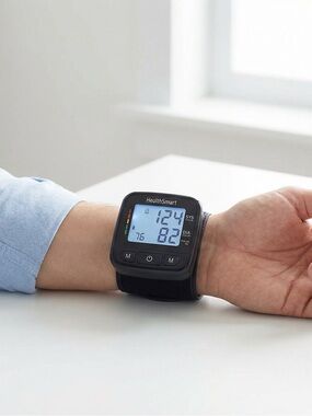 Healthsmart Premium Series Blood Universal Wrist Blood Pressure Monitor New